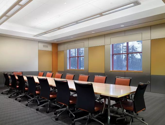 Armstrong Soundsoak 85 Wall Panels Conference room with Armstrong Acoustical Walls