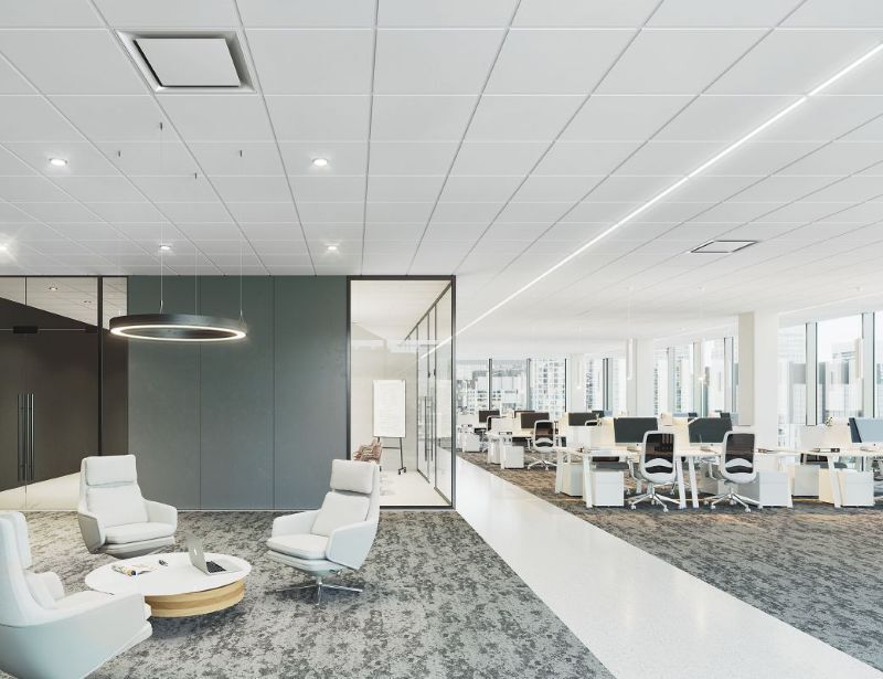 Armstrong VidaShield Ceiling in Open Space