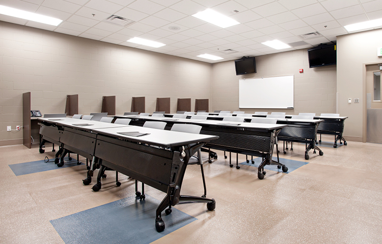 Flexco Rubber Flooring in Classroom